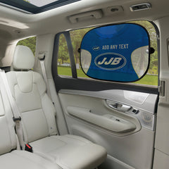 Wigan 2006 Home Shirt - Personalised Retro Football Car Sun Shade - Set of 2