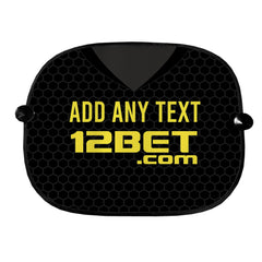 Wigan 2013 Away Shirt - Personalised Retro Football Car Sun Shade - Set of 2