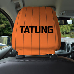 Wolverhampton 1982 Home - Retro Football Shirt - Pack of 2 - Car Seat Headrest Covers