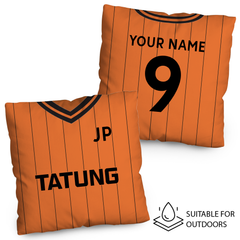 Wolverhampton - 1982 Home Shirt - 45cm or 61cm Retro Showerproof Outdoor Cushion