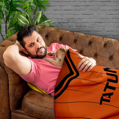 Wolverhampton - 1982 Home Shirt - Retro Fleece Blanket
