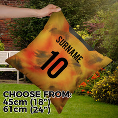 Wolverhampton - 1993 Home Shirt - 45cm or 61cm Retro Showerproof Outdoor Cushion