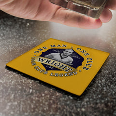 Wolverhampton Billy Wright - Football Coaster - Square Or Circle
