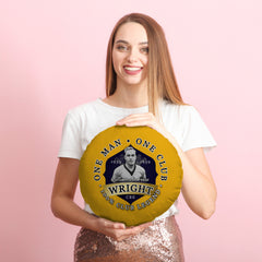 Wolverhampton Billy Wright - Football Legends - Circle Cushion 14inch