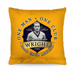 Wolverhampton Billy Wright - Football Legends - Cushion 10inch