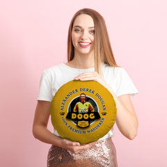 Wolverhampton Derek Dougan - Football Legends - Circle Cushion 14inch