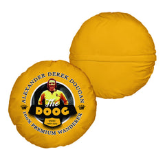 Wolverhampton Derek Dougan - Football Legends - Circle Cushion 14inch