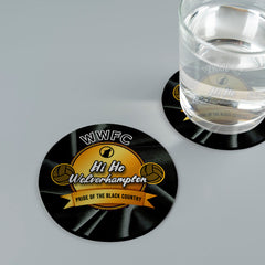 Wolverhampton Hi Ho - Football Coaster - Square Or Circle