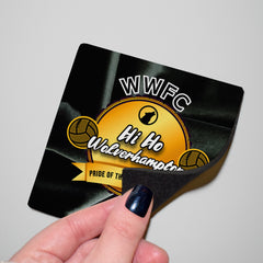 Wolverhampton Hi Ho - Football Coaster - Square Or Circle