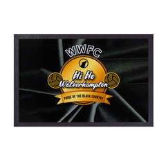 Wolverhampton Hi Ho   - Football Legends - Door Mat -60cm X 40cm