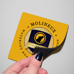 Wolverhampton Molineux - Football Coaster - Square Or Circle