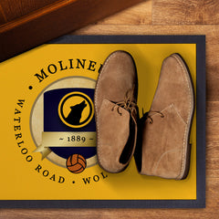 Wolverhampton Molineux  - Football Legends - Door Mat -60cm X 40cm