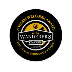 Wolverhampton Welcome - Football Coaster - Square Or Circle