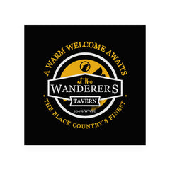 Wolverhampton Welcome - Football Coaster - Square Or Circle