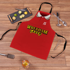 Wrexham 1997 Home Shirt - Personalised Retro Football Adults Apron
