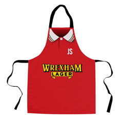 Wrexham 1997 Home Shirt - Personalised Retro Football Adults Apron