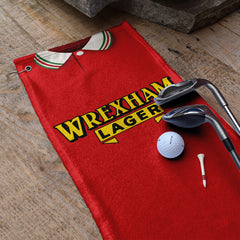 Wrexham 1997 Home Shirt - Retro Lightweight, Microfibre Golf Towel