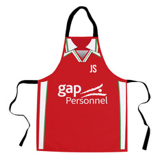 Wrexham 2002 Home Shirt - Personalised Retro Football Adults Apron
