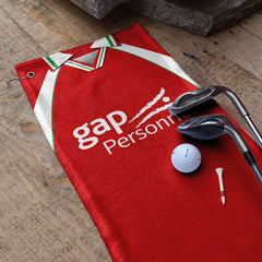 Wrexham 2002 Home Shirt - Retro Lightweight, Microfibre Golf Towel