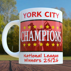 York City Champions 2026 Souvenir National League Winners Cup