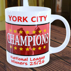 York City Champions 2026 Souvenir National League Winners Cup