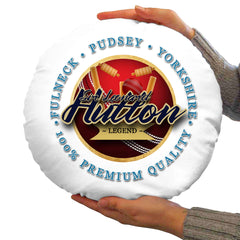 Yorkshire Cricket Legend  - Legend Collection - Circle Cushion 14inch