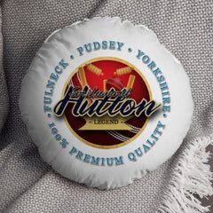 Yorkshire Cricket Legend  - Legend Collection - Circle Cushion 14inch