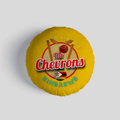 Zimbabwe Chevrons  - Legend Collection - Circle Cushion 14inch