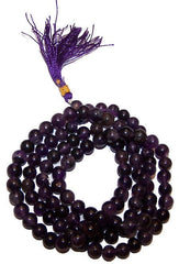 108 Bead Mala - Black Agate