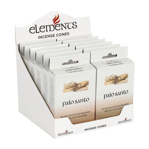 12 Packs of Elements Palo Santo Incense Cones