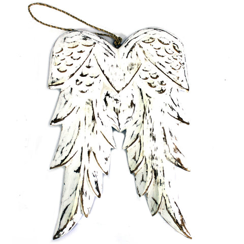 Hand Crafted Double Angel Wing - 31cm - Home Decorations