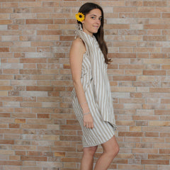 Cotton Pario Throw - 100x180 cm - Warm Sand