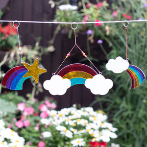 23cm Rainbow Suncatcher