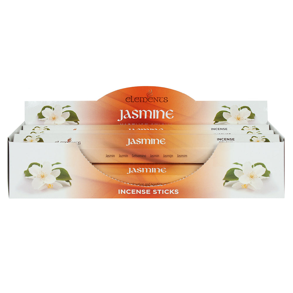 6 Packs of Elements Jasmine Incense Sticks