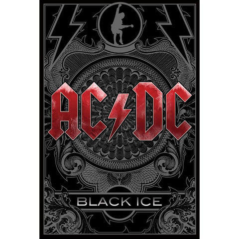 AC/DC Poster Black Ice 256  - Official Merchandise Gifts