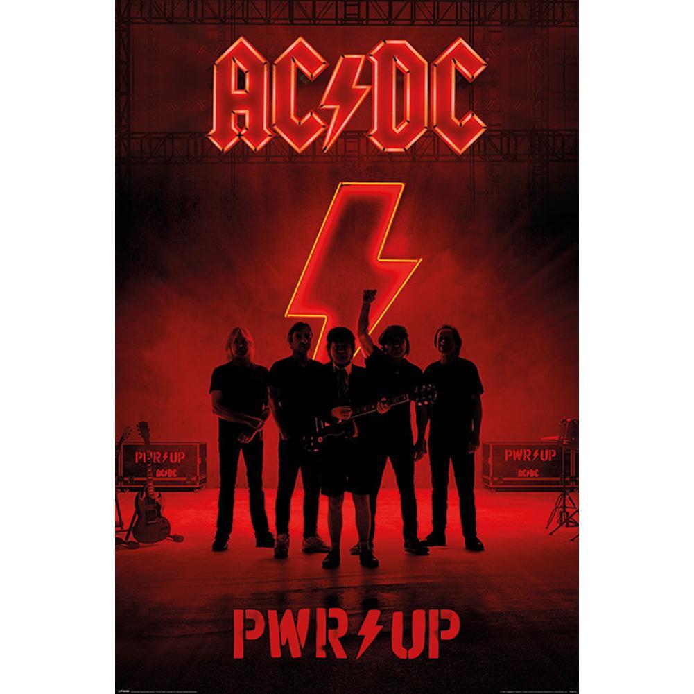 AC/DC Poster PWR UP 198  - Official Merchandise Gifts