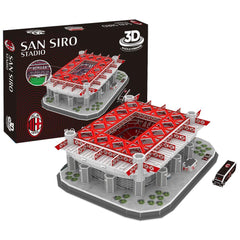 AC Milan 3D Stadium Puzzle  - Official Merchandise Gifts
