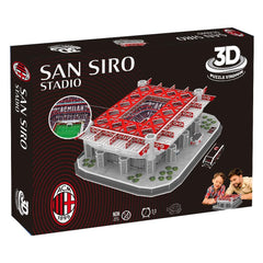 AC Milan 3D Stadium Puzzle  - Official Merchandise Gifts