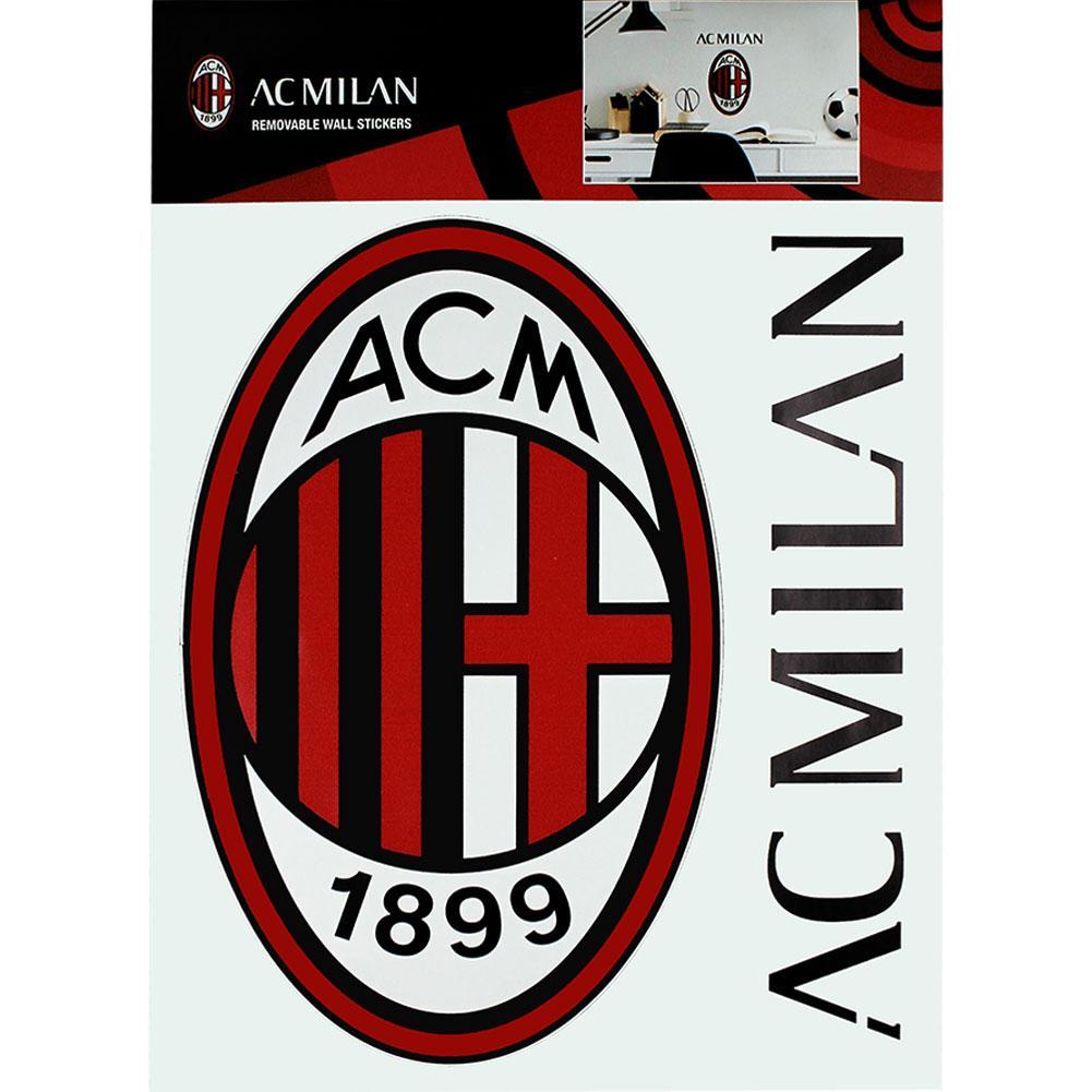 AC Milan Wall Sticker A4  - Official Merchandise Gifts