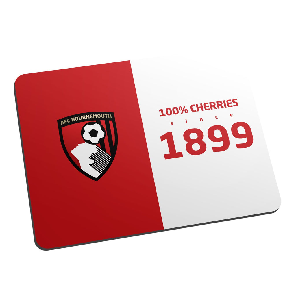 Personalised AFC Bournemouth 100 Percent Mouse Mat