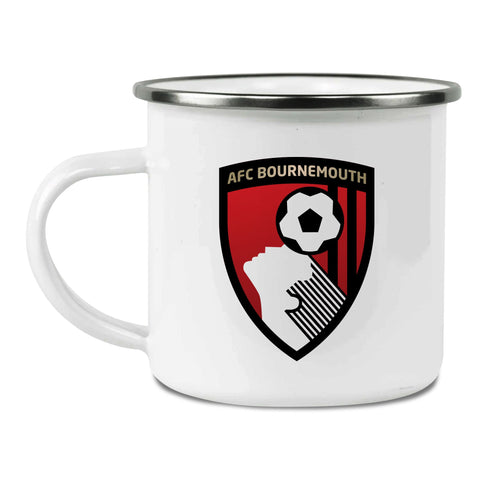 AFC Bournemouth Back of Shirt Enamel Camping Mug