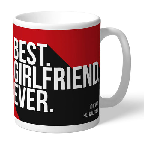 Personalised AFC Bournemouth Best Girlfriend Ever Mug