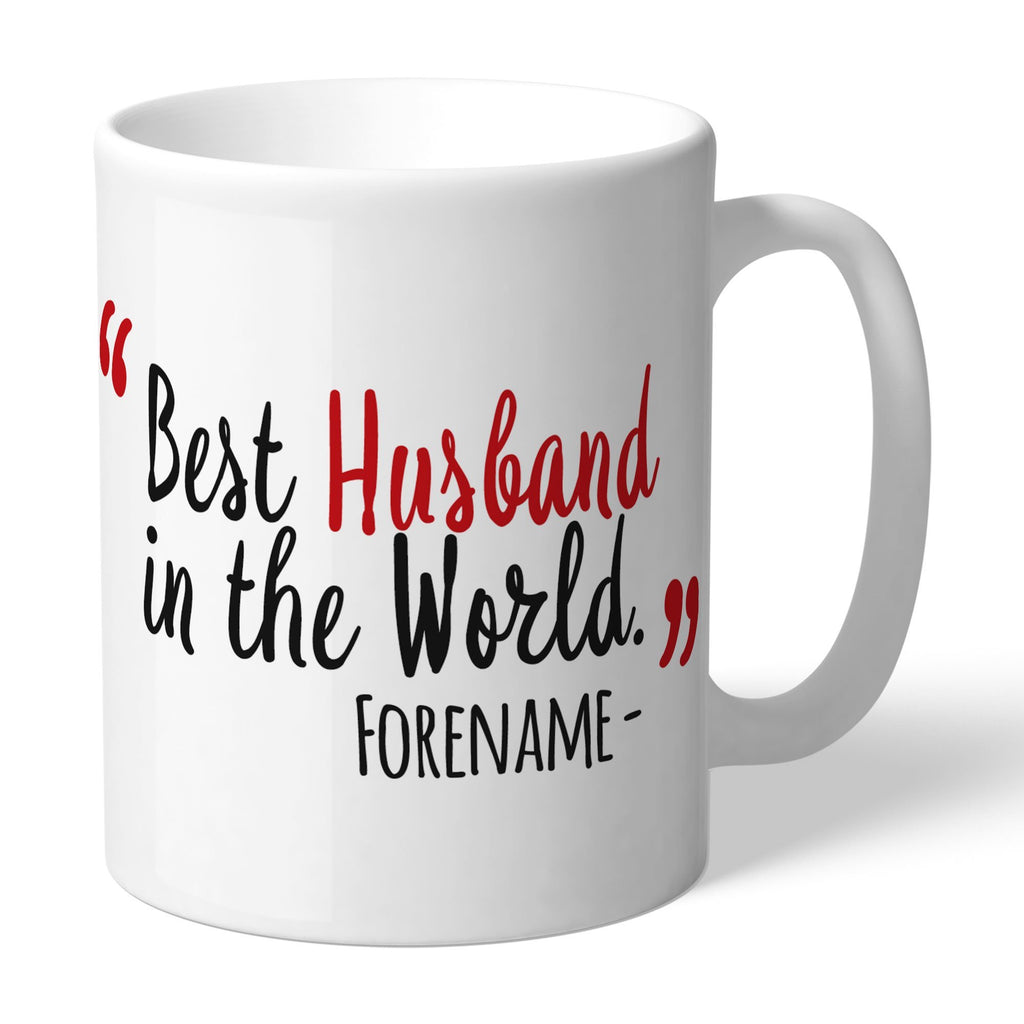 Personalised AFC Bournemouth Best Husband In The World Mug