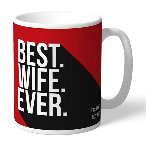 Personalised AFC Bournemouth Best Wife Ever Mug