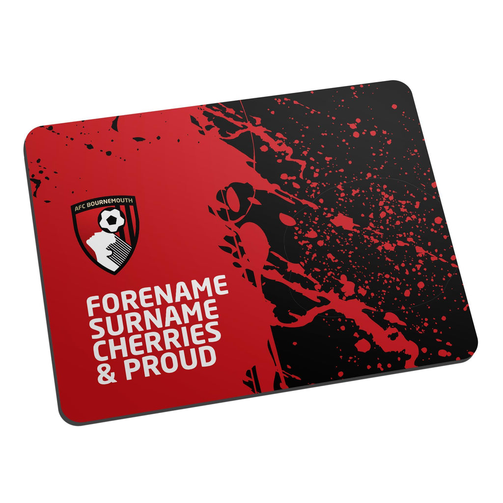 Personalised AFC Bournemouth Proud Mouse Mat