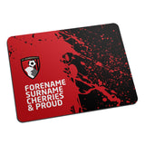 Personalised AFC Bournemouth Proud Mouse Mat