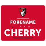 Personalised AFC Bournemouth True Mouse Mat