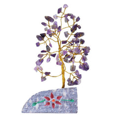 Amethyst Gemstone Tree Ornament - 80 Stone