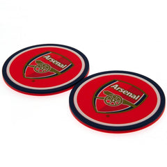 Arsenal FC 2pk Coaster Set  - Official Merchandise Gifts