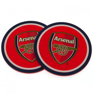 Arsenal FC 2pk Coaster Set  - Official Merchandise Gifts